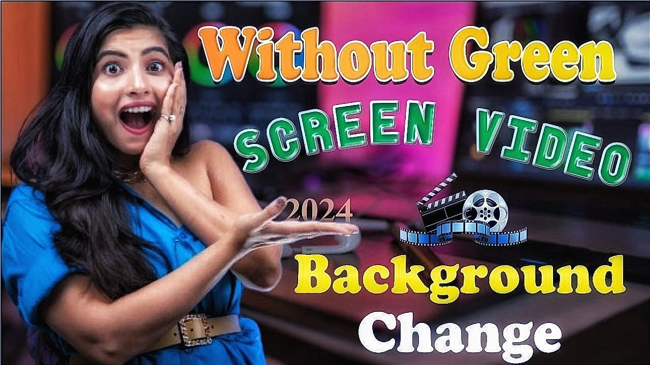 How to change video background Without Green Screen : without green screen video background change
