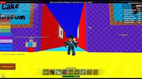 Roblox Games #2: ★Make a Cake And Feed the Giant Noob★ Part 1/2