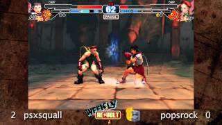 Sfiv Volt 3Rd Weekly Revolt Semi Finals Psxsquall Sakura Vs Popsrock Cammy