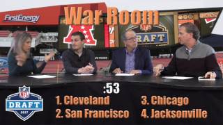 Will the Cleveland Browns trade away their number one pick in the 2017 NFL draft?