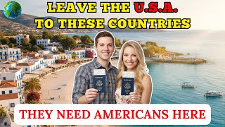 Top 10 Countries Americans Are Moving To | They Desperately Need American Families or Retirees Here.