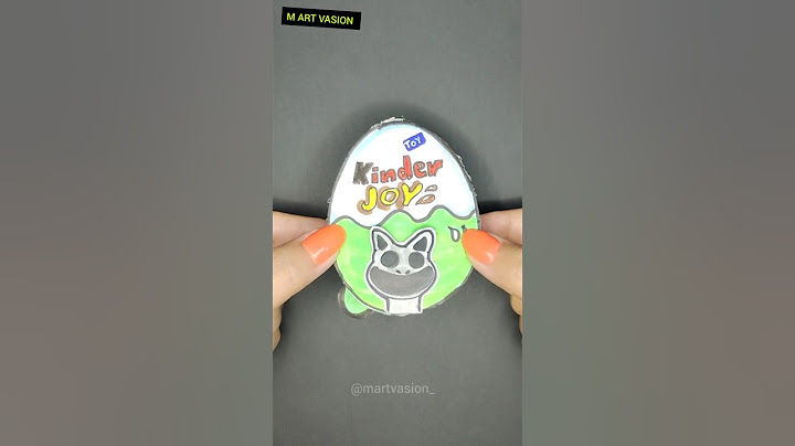 DIY Zoonomaly Monster Smile Cat Kinder Joy😱🦓#shorts #zoonomaly #kinderjoy #zookeeper#fnf #papercraft