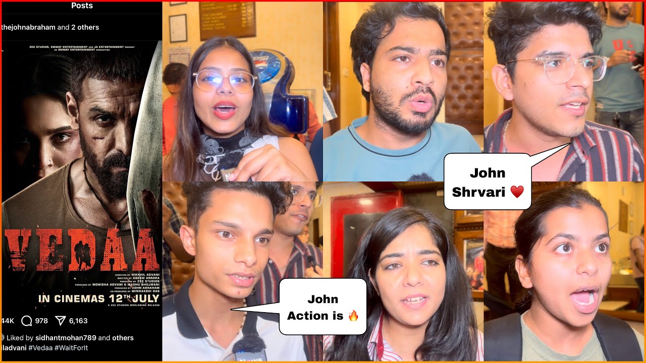 Vedaa Public Review | Vedaa Movie Review & Reaction | JOHN VS AKSHAY | John Abraham | Sharvari
