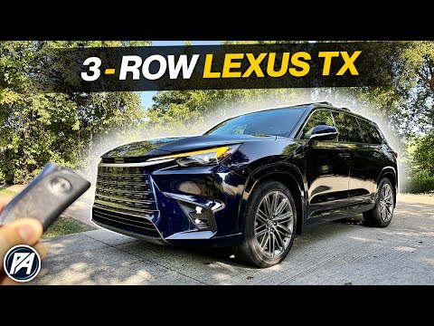 The 3-Row Lexus Meant for Families! | 2025 Lexus TX Review