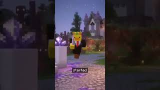 My friend has made an Minecraft server!!! Java and Bedrock can join #minecraft #fyp #mc #new