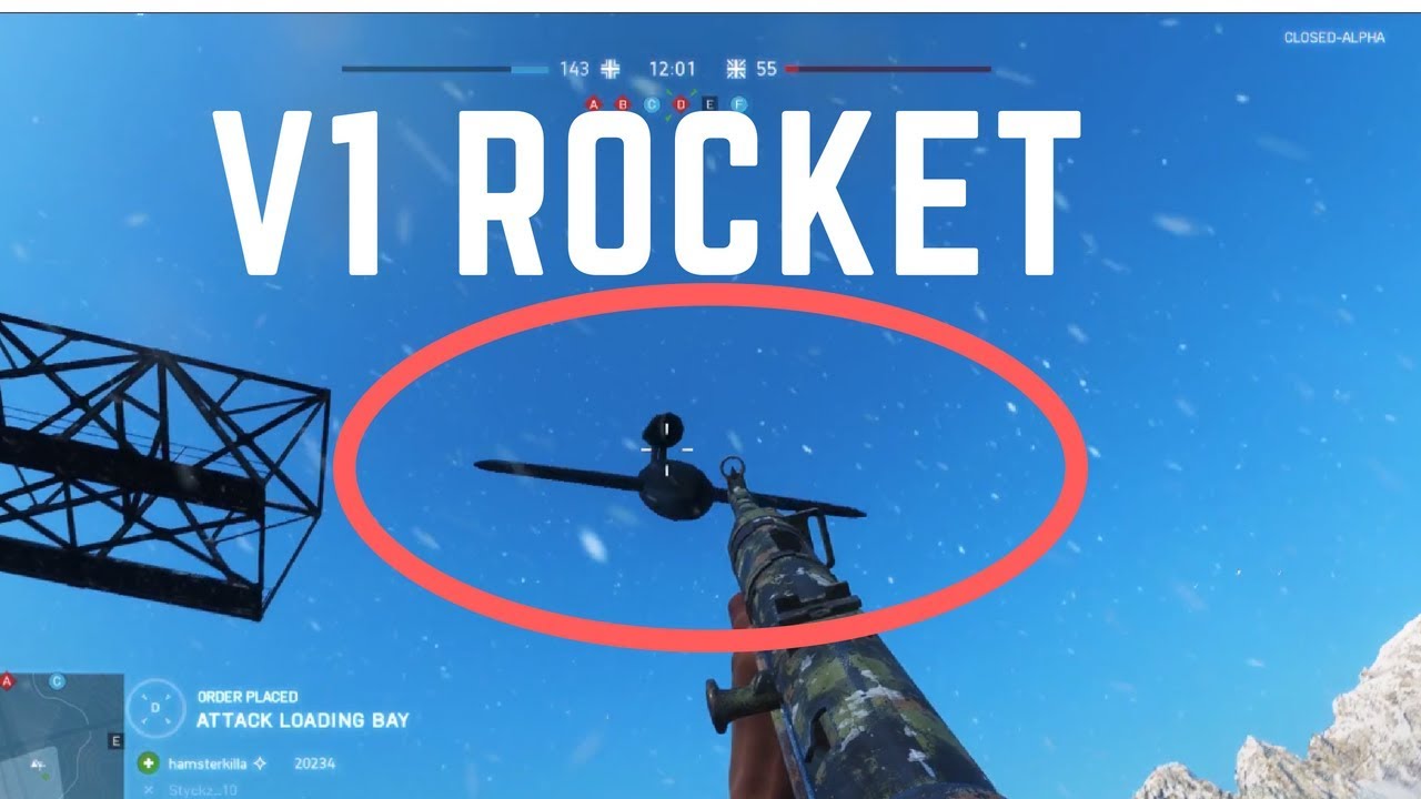 Battlefield 5 V1 Rocket Compilation