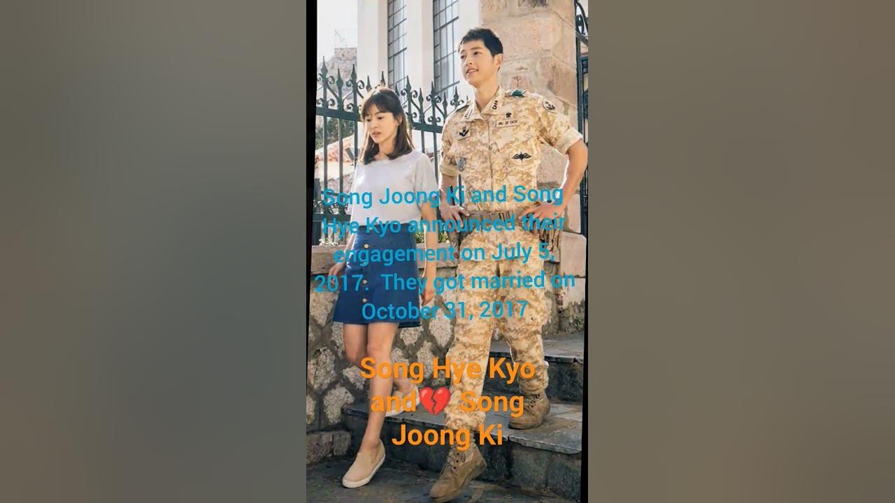 song hye kyo and💔 song joong ki #shorts #songhyekyo #songjoongki