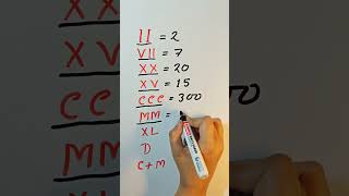 From Roman Numerals To Regular Numbers | Easy Conversion Guide #maths #mathstricks #roman