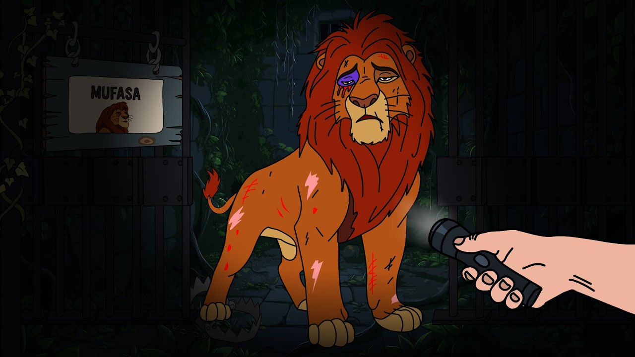 They FOUND the Lion King Characters in an ABANDONED ZOO!!