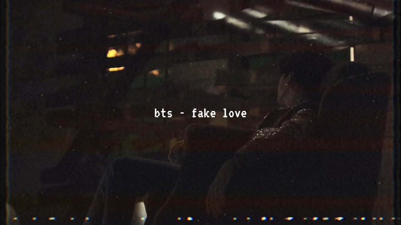 bts - fake love ( japanese version ) (slowed down)༄
