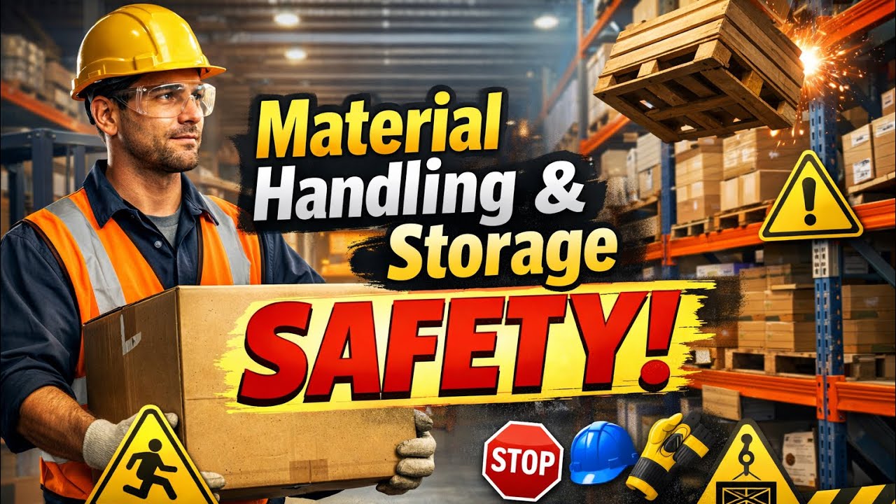Material Handling & Storage Safety Training | HSE Awareness | OSHA & Industry Best Practices