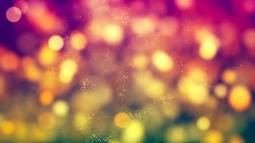 Free Footage: HD Loopable Background with nice yellow bokeh