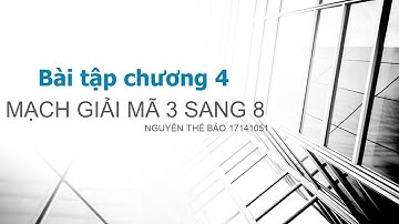 VHDL BTC4 GIẢI MÃ 3 SANG 8