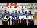 Basic Military Qualification Module 2 At Naval Reserve Home Unit 