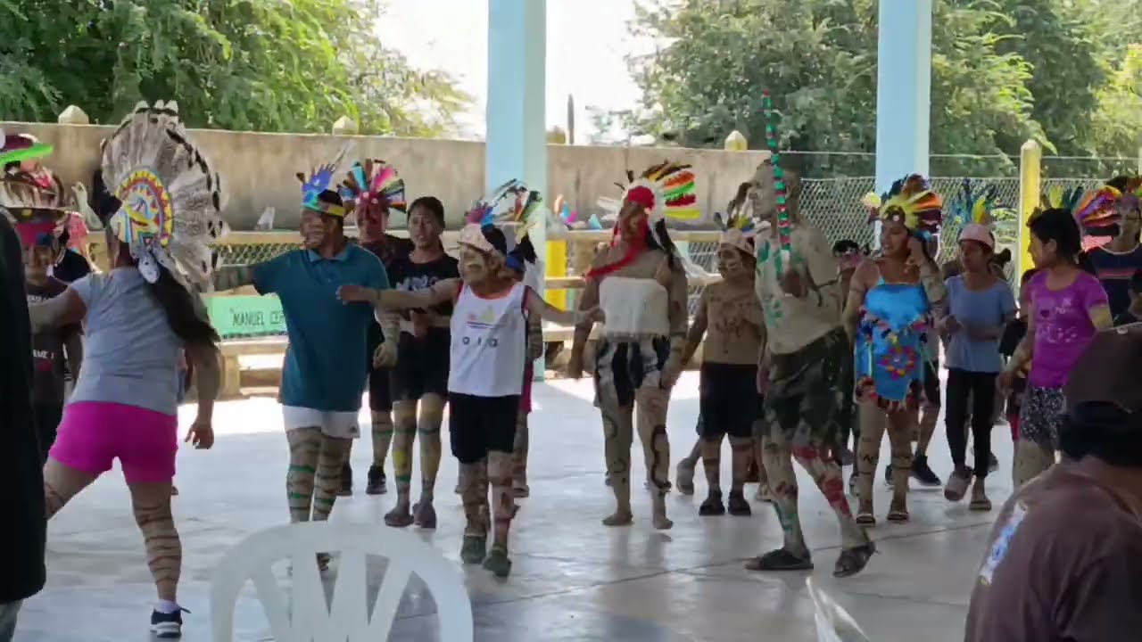 Festejo del Carnaval  2026 por la Escuela primaria en Coatzonco Huautla Hgo. Tocada Banda Santa Cruz