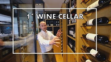 Sommelier Jori presents the WINE CELLAR at 1 Michelin star Brasserie Julie (Belgium).