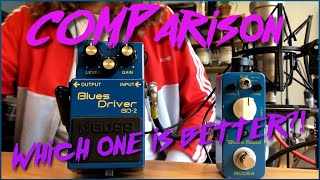 OD SHOOTOUT | Boss Blues Driver BD-2 vs. Mooer Blues Mood