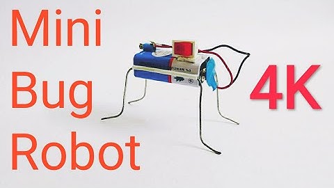 How to make a mini bug robot | DIY | Ant Robot | Very Easy & Super Simple!