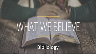 Bibliology Session 2