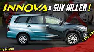 How Innova Killed 2 Tata SUVs at the Same time ! | Toyota Innova Success Story