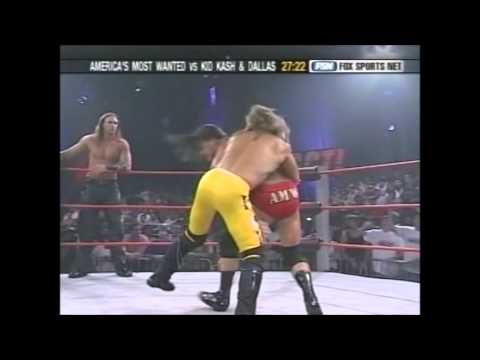 Kid Kash and Dallas vs America's Most Wanted - NWA World Tag Team Championship Match