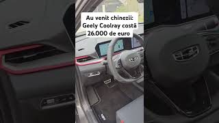 Au venit chinezii: Geely Coolray costă 26.000 de euro