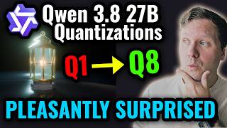 Qwen 3.8 27B Quantizations Q1 - Q8 compared
