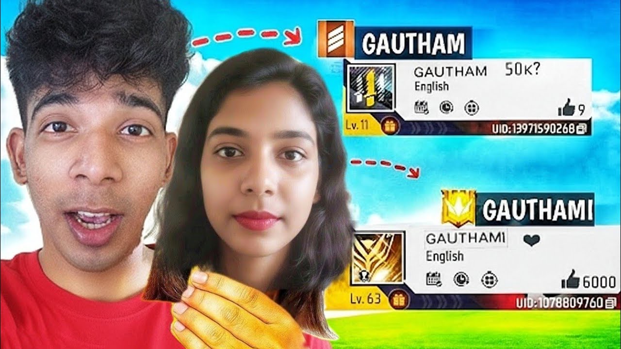 Я создал девчачий ID в Free Fire на 2 дня 😳🔥 Шокирующий результат 😱 [Часть 2]