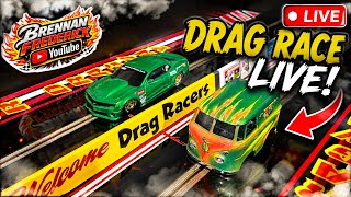 LIVE: Slot Car Drag Racing | Who’s Taking The Money!