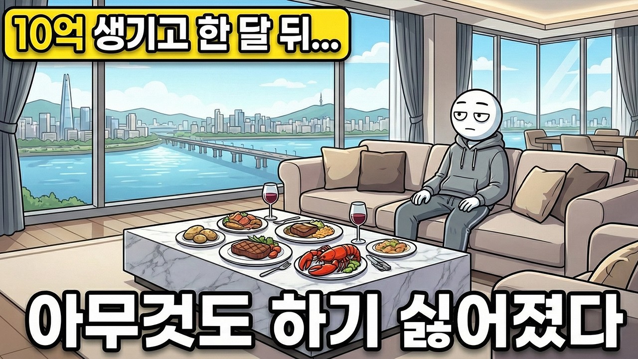 평범한 사람이 현금 10억을 쥐면 벌어지는 현실적인 과정