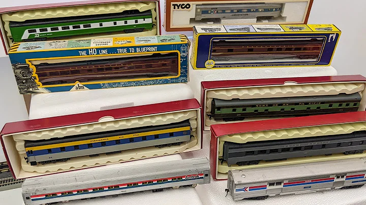 HO Scale Passenger Car Collection