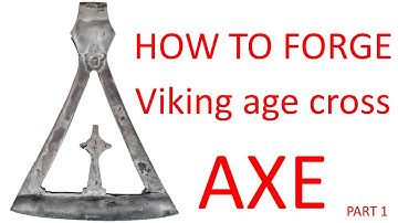 BLACKSMITHING - Making a cross battle axe (Dane axe), Part 1