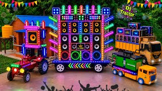 Mini DJ Truck Kaise Banaye?  (Step by Step) DIY DJ Toy Making Chota DJ Tractor Kaise Banaye gharpar