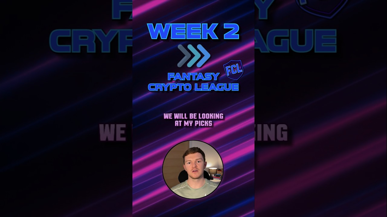 Week 2 Fantasy Crypto League Picks (BNB + Others) - YouTube