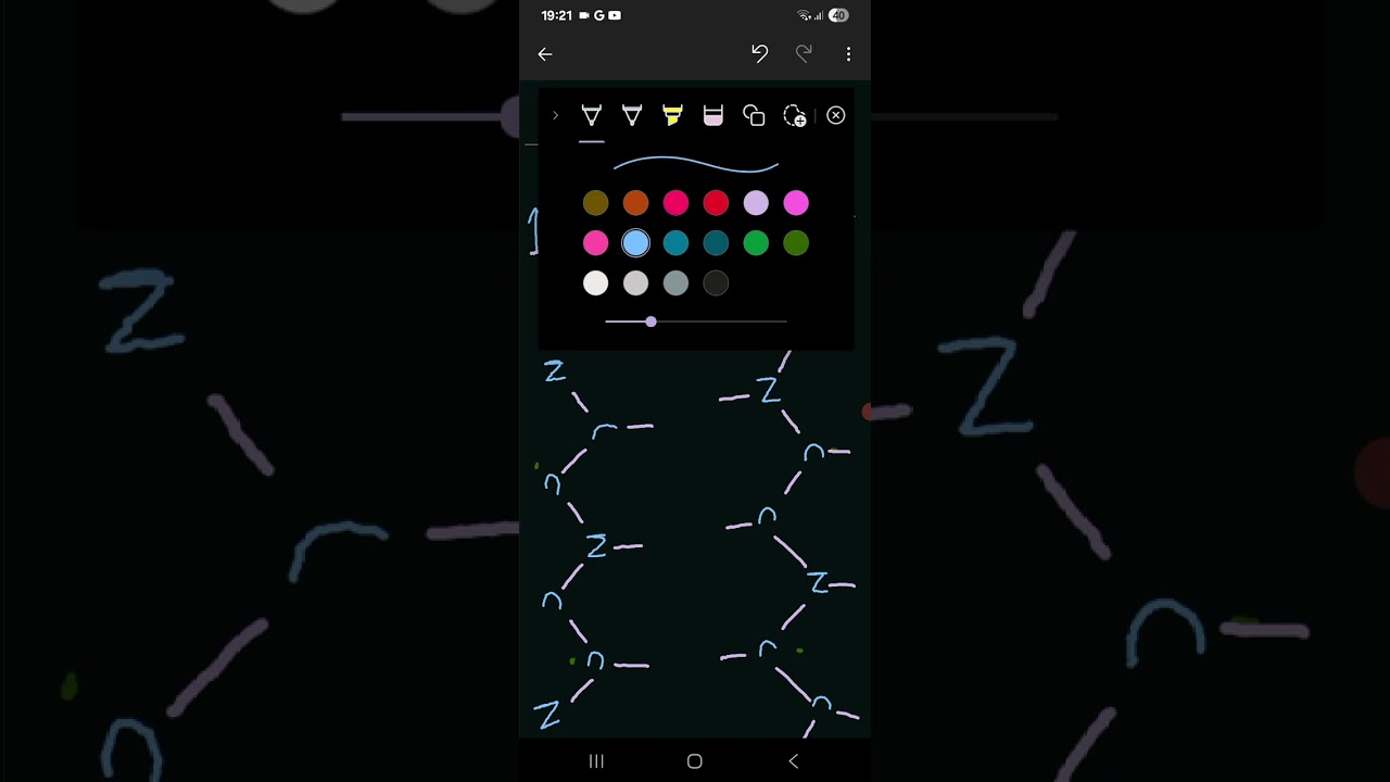 Drawing anti parallel beta sheet