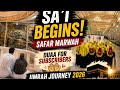 "SAFA TO MARWAH | My Sa'i Begins. ❤️ Umrah Journey In Makkah Dua For Everyone "