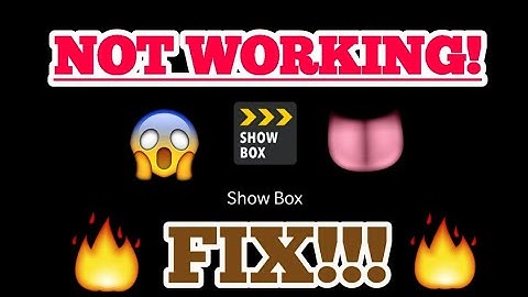 ShowBox Not Working Again! Easy Fix! TV Shows not Loading! Freeze and Error!
