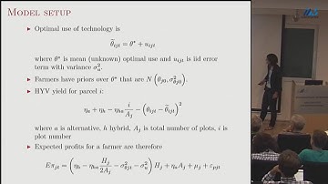 Esther Duflo - Networks and Development, I