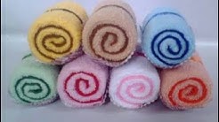 Tutorial singkat cara melipat handuk yg minimalis dan hemat tempat - Durasi: 2.11. 