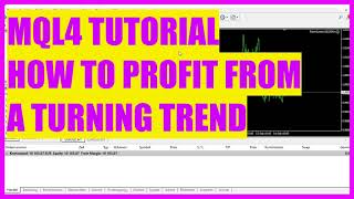 Celebrity MQL4 TUTORIAL ENGLISH - HOW TO PROFIT FROM A TURNING TREND Profile