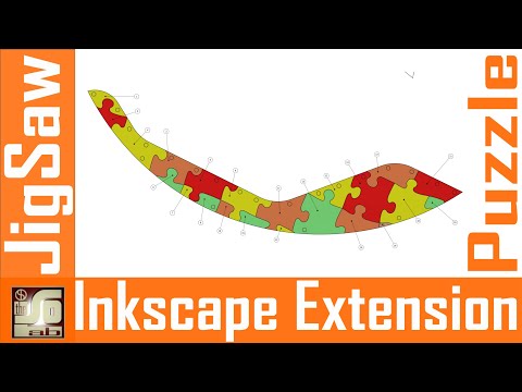 Come installare estensione Inkscape per creare puzzle - JigSaw