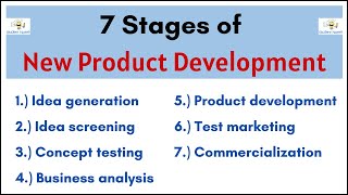 No.26 ~  Stages of New Product Development | Idea Generation | Screening | Testing | Analysis || Resimi