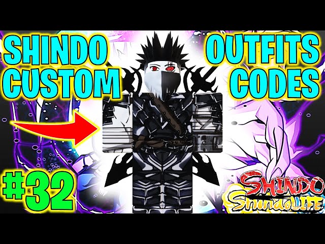 ⭐NEW SHINDO LIFE CUSTOM OUTFITS CODES #45⭐ in 2023