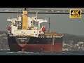 Giant ships passing the bosphorus  19 jan 2024  no music