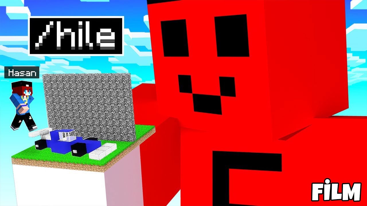 HASANA YAPI KAPIŞMASINDA HİLELİ BLOK İLE TROLL YAPTIM  !! - Minecraft