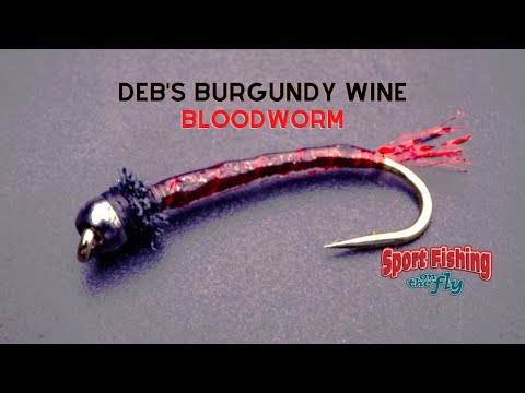 Barbless Bloodworm Trout Flies, 24 Per boxed set, worm and Barbless Bloodworm Trout Flies, 24 Per boxed set, worm and