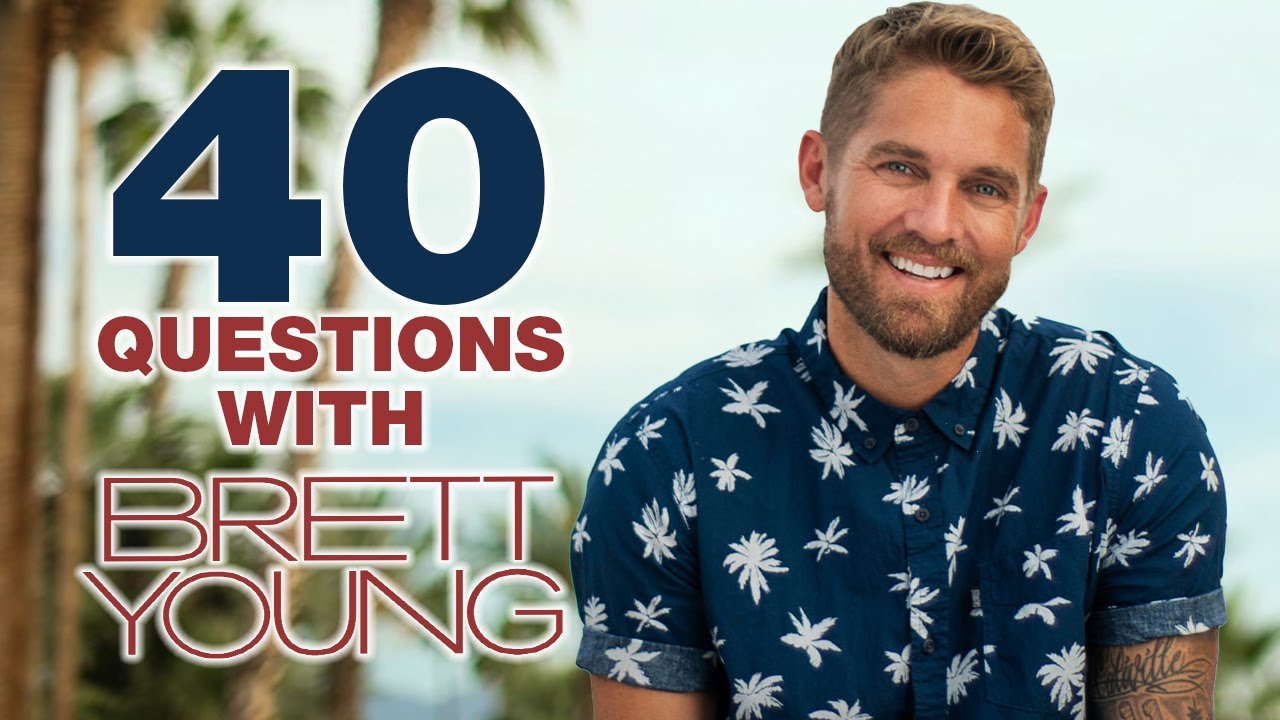 40 questions with brett young youtube