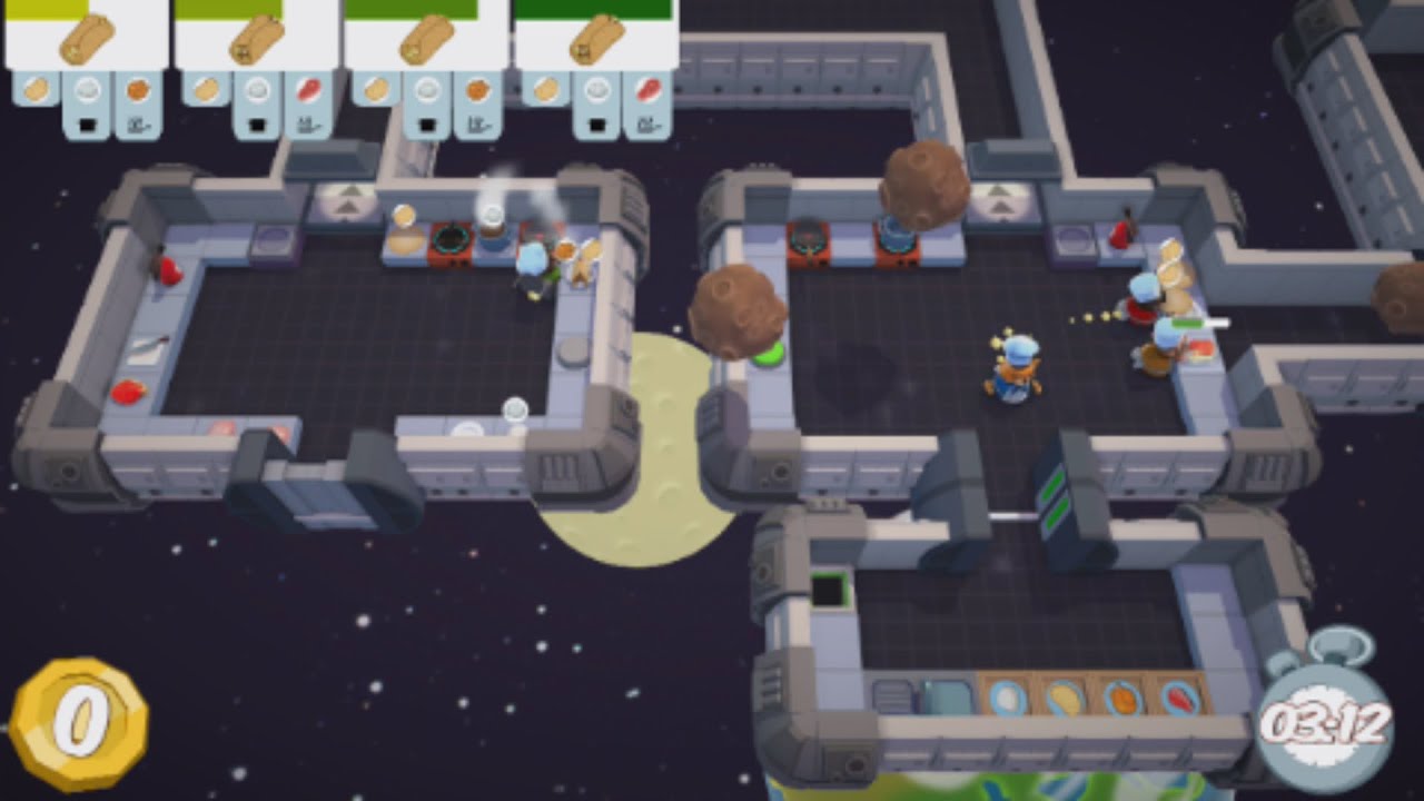 Let's Play Overcooked (Co-op) Ep. 8: CHEFS...IN...SPACE!!!!