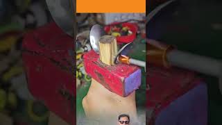 Hammer handle securely fasten steel