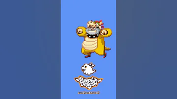 Jack Black Pixel Art #supermario #bowser